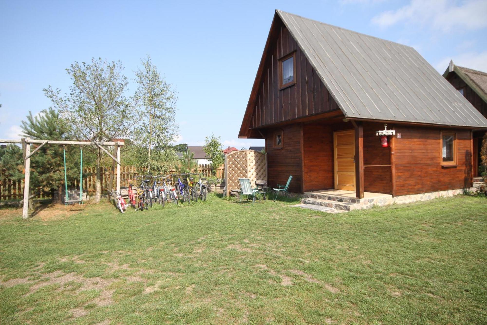 Dworek Leba I Domki Ranczo Itrich Łeba Exterior foto